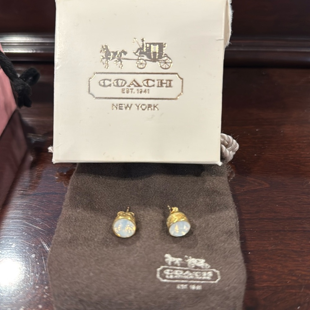 Coach Stud Earrings
